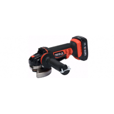 Акумулаторен ъглошлайф YATO 82826, 18 V, Ф 125 мм, 1 х 2.0 Ah