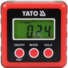 Дигитален нивелир и ъгломер YATO, магнит