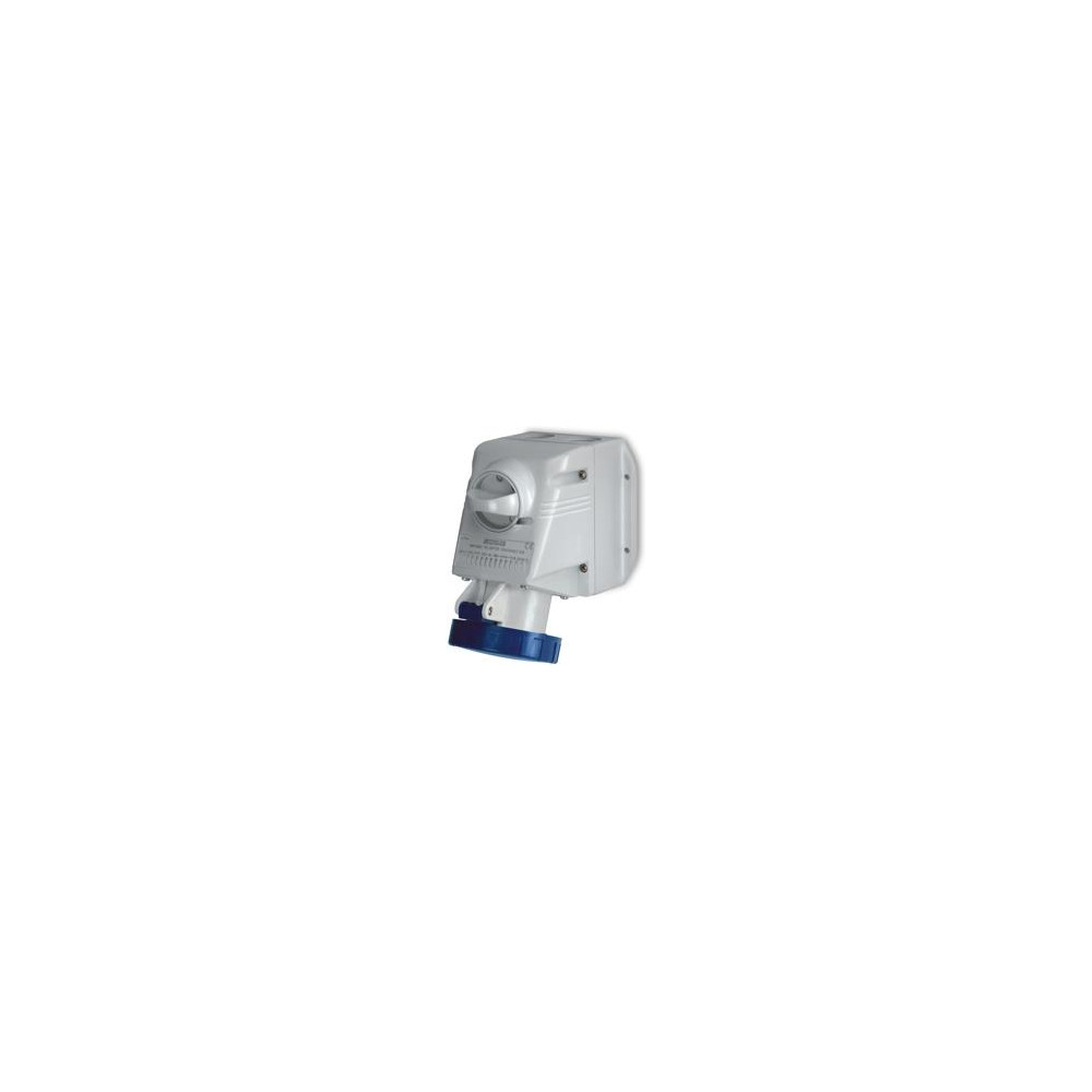 Промишлен контакт с ключ 0/I 2P+Е 16A IP66 серия Optima модел Combi Scame