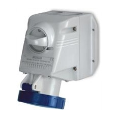Промишлен контакт с ключ 0/I 2P+Е 16A IP66 серия Optima модел Combi Scame