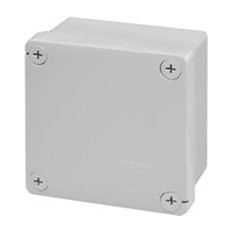 Кутия 100х100х50мм IP55, UV, плътни стени, затваряне с винт, серия Cubox Scame
