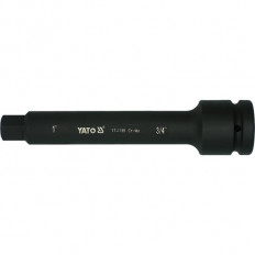 Удължител ударен YATO, 1" - 3/4", 250 mm