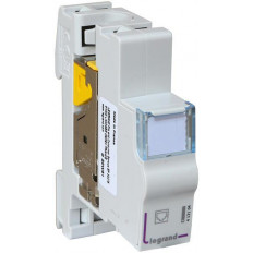 Розетка RJ45 cat.6A STP LCS3 DIN монтаж Legrand