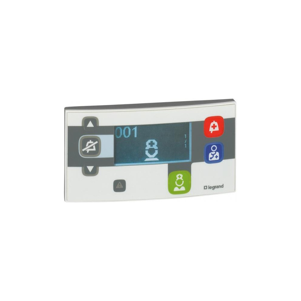 Интерфейс за болнична стая за 2 легла IP42 антибактериал 4 мод. Mosaic Legrand