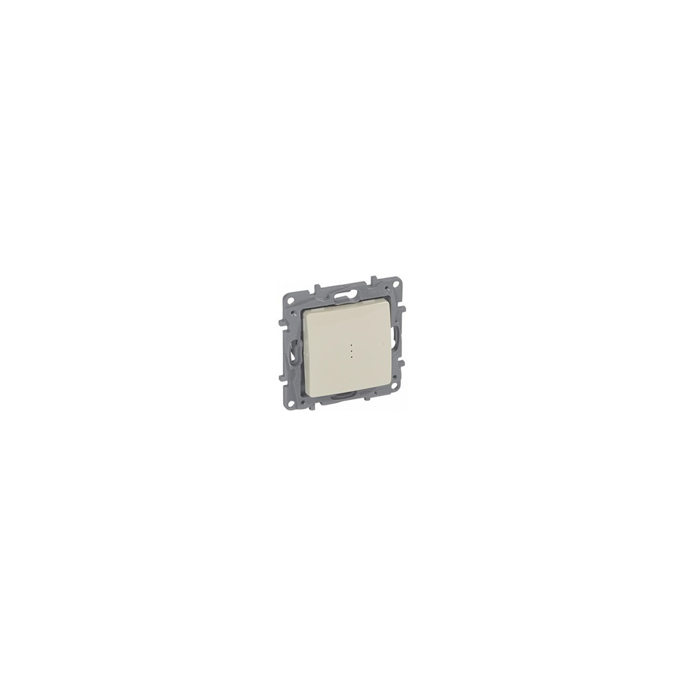 Двуполюсен ключ с LED индикация цвят крем Niloe Legrand