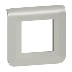 Лицева рамка 2 мод. цвят алуминий Mosaic NEW Legrand