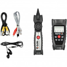 Тестер за LAN и телефонни мрежи RJ45, RJ11, YATO