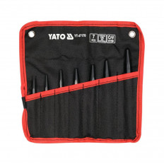 Комплект шлосерски центри YATO, 7 части