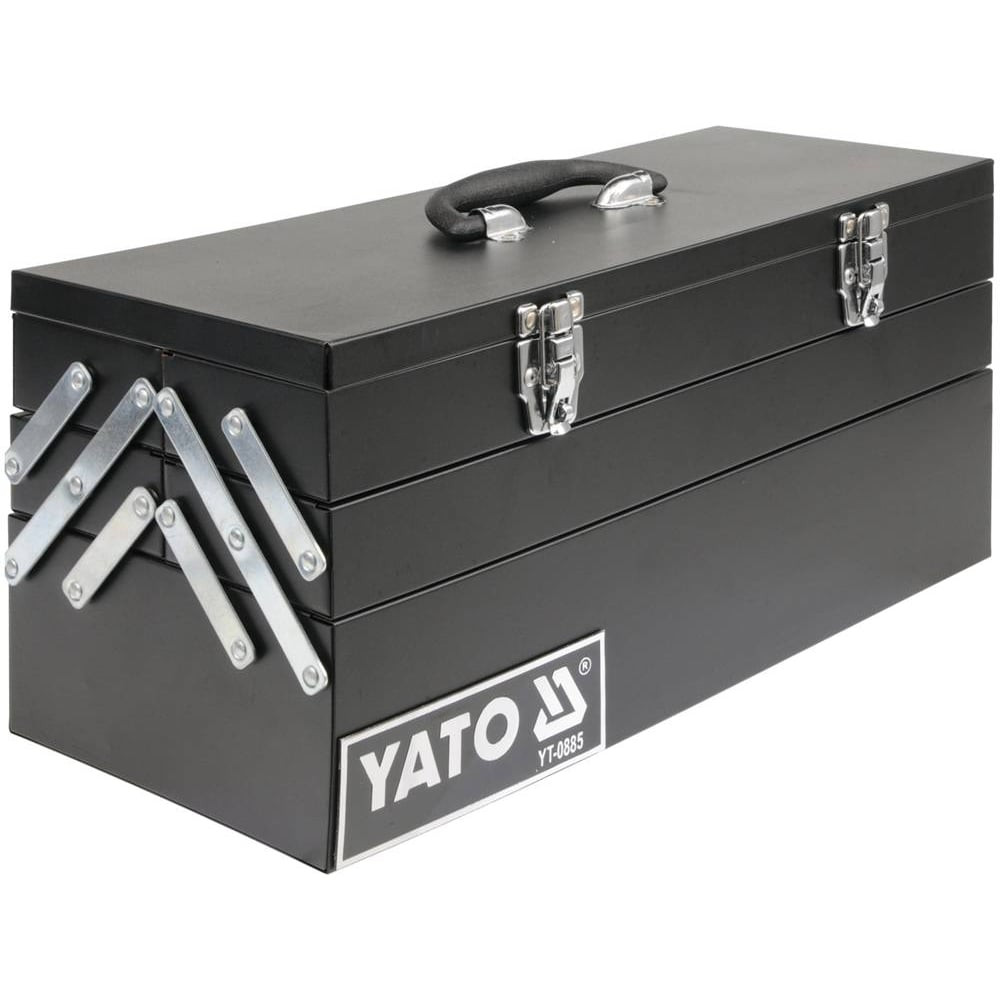 Метална кутия за инструменти YATO, 460 x 200 x 225 мм Метална кутия за инструменти YATO, 460 x 200 x 225 мм