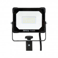 LED прожектор със статив YATO, 20 W, 1900 lm