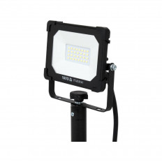 LED прожектор със статив YATO, 20 W, 1900 lm