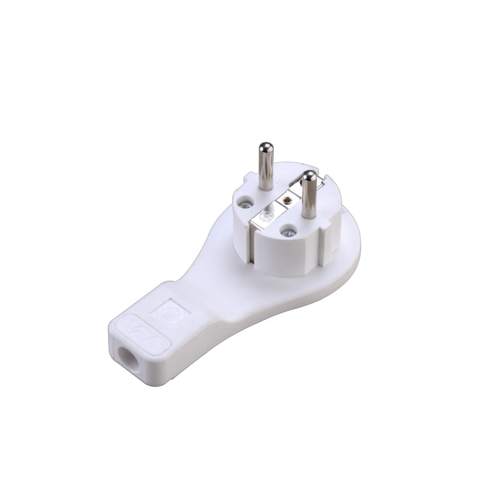 Плосък ъглов щепсел, 250 V, 16 A, IP20