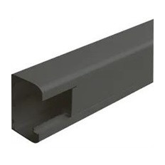 Кабелен PVC канал 50х80мм /20м/ с капак 45мм ЧЕРЕН DLP Legrand