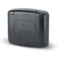 Компактен капак за контакт IP55 T2S-T2C Ecomobility Scame