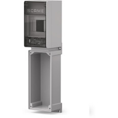 Табло за индустриални контакти и DIN модули IP65, UV, серия Proxima (5 DIN и 1х16A или 32A с блокировка) Scame