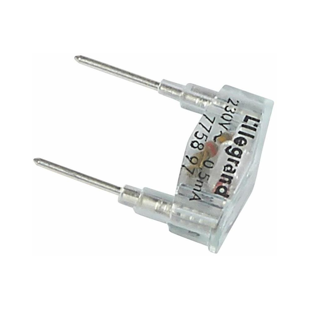 Резервна глим лампа зелена 230V 0.5mA Plexo Legrand