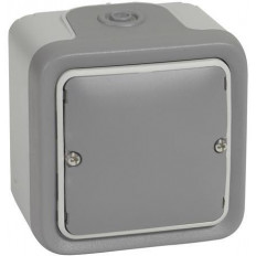 Твърда връзка без клеми IP55 цвят Сив Plexo Legrand