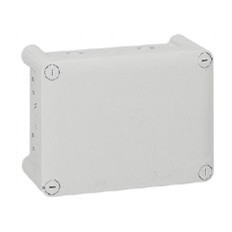 Разклонителна кутия открит монтаж 220x170x86мм без отвори IP55 цвят Сив Plexo Legrand