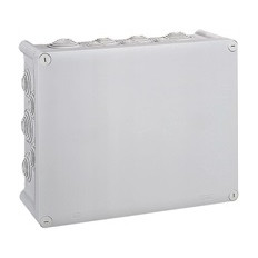 Разклонителна кутия открит монтаж 310x240x124мм IP55 цвят Сив Plexo Legrand