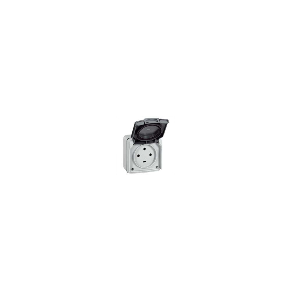 Контакт Plexo IP55 20A 3P+E 230V открит монтаж сив Legrand