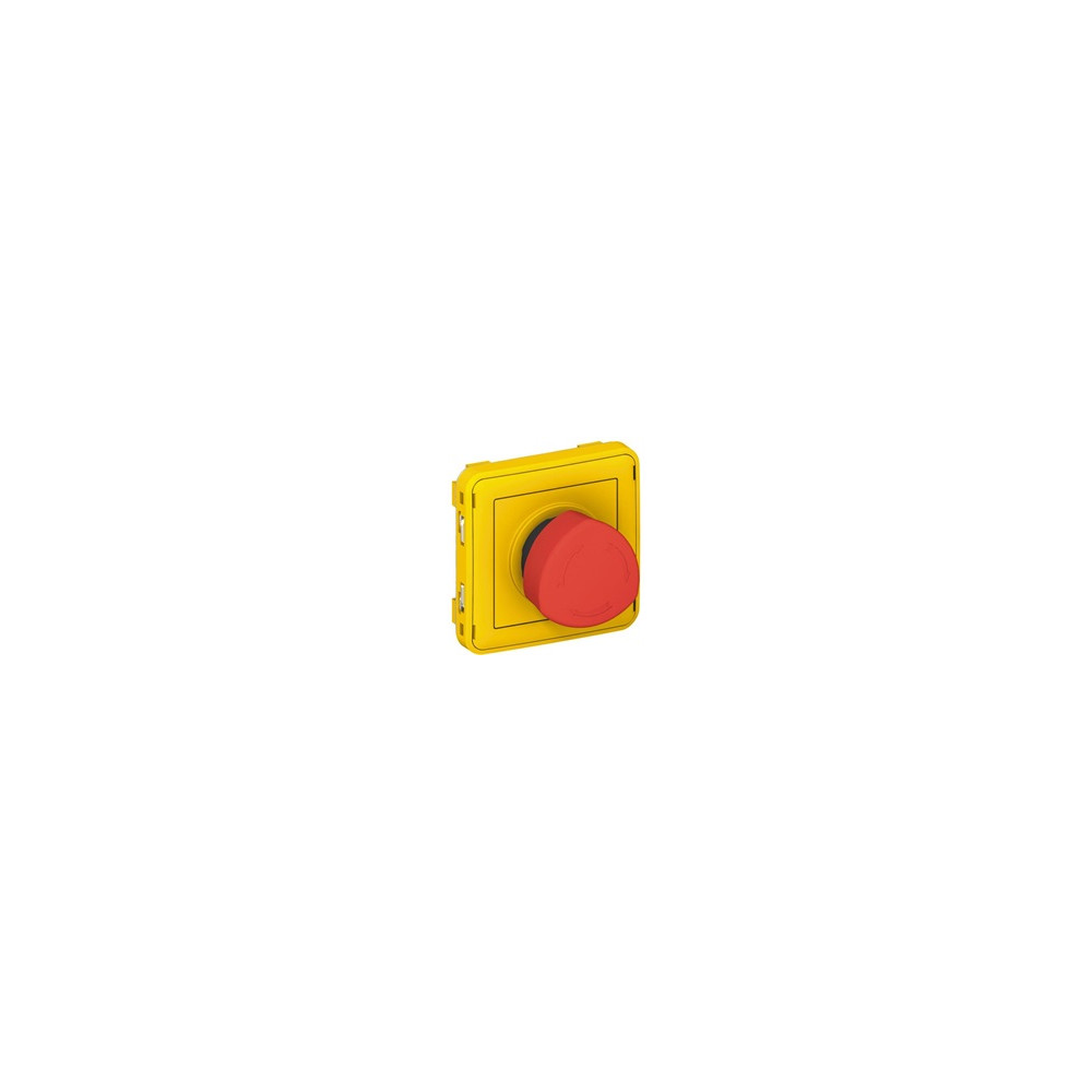 Авариен стоп 1NO+1NC IP55 цвят Жълт Plexo Legrand