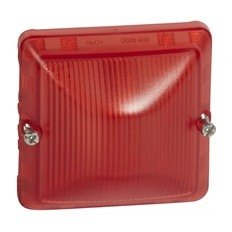 Разсейвател IP55 цвят Червен Plexo Legrand