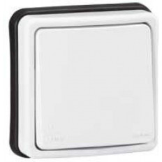 Девиаторен ключ 20A за вграждане IP65 цвят Бял Plexo Legrand