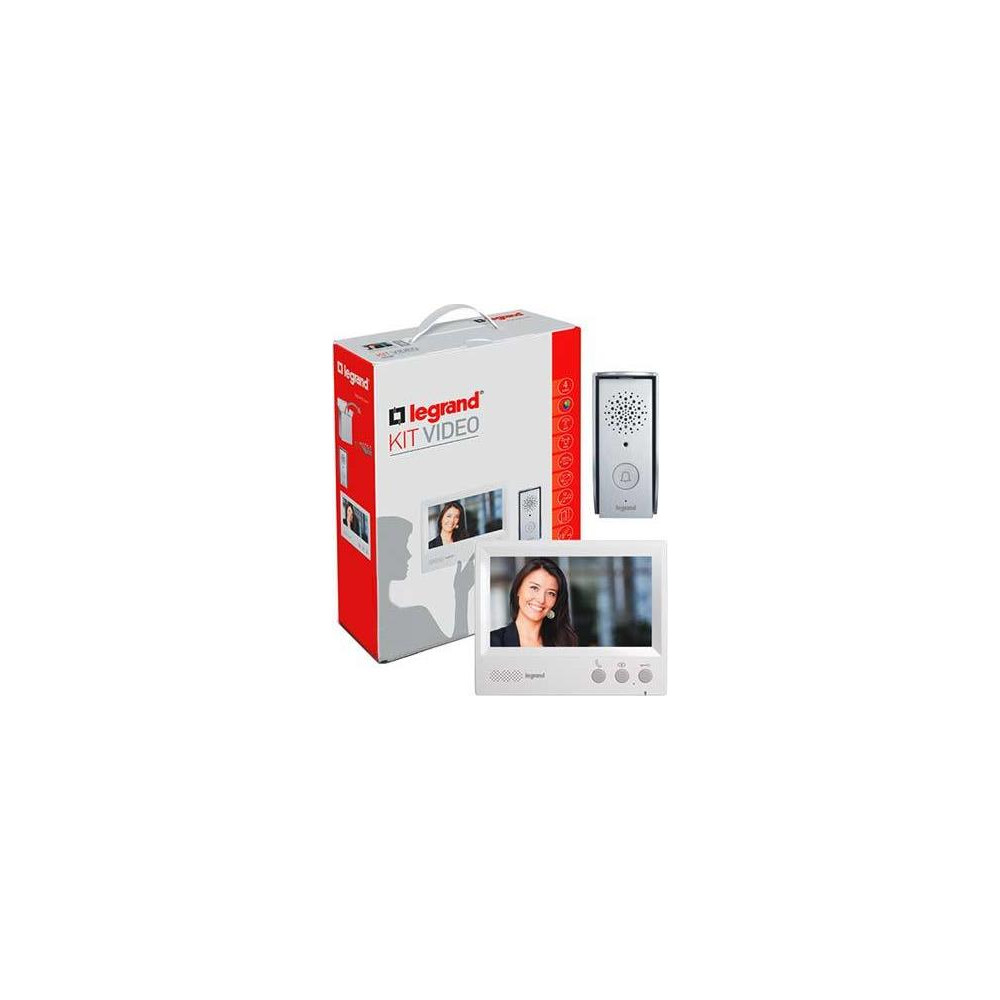 Видео-домофон комплект Basic 4.3" дисплей и входен панел 4f Legrand