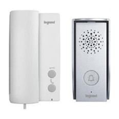 Аудио-домофон комплект Basic слушалка и входен панел 3f Legrand