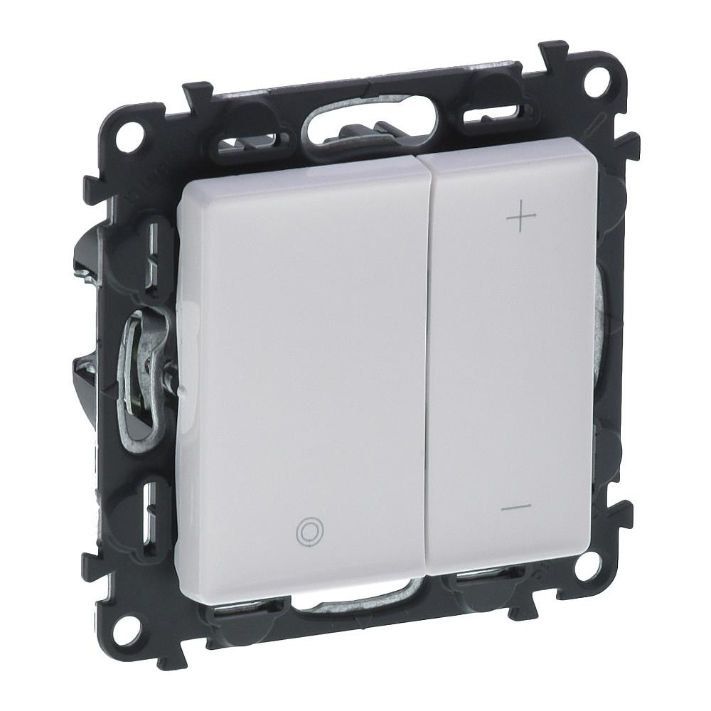 Димер бутонен R3-400W L3-400VA LED3-125VA цвят бял Valena Life Legrand