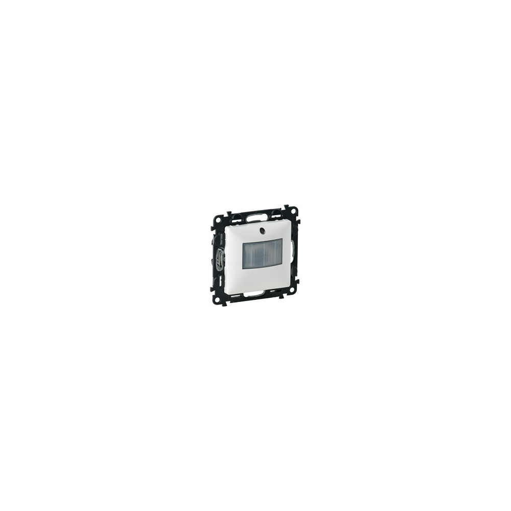 Датчик за движение PIR, 120, обхват 8m @ h1.2m, LED ≤ 100W, без неутрала, цвят бял Valena Life Legrand