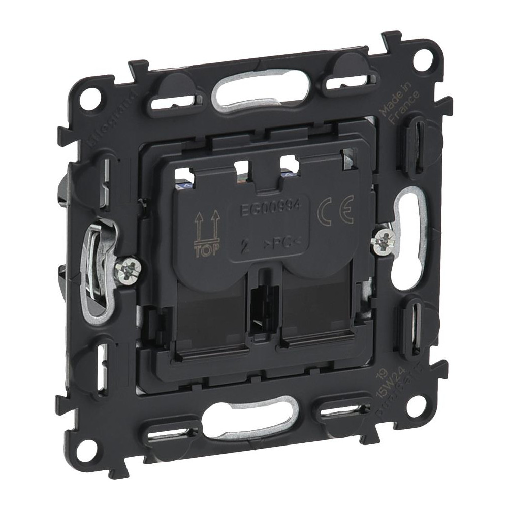 Розетка 2xRJ45 cat.6 UTP (без лицев панел) Valena In Matic Legrand