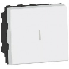 Девиаторен ключ 20А 2 мод. цвят бял Easy-Led Mosaic NEW Legrand