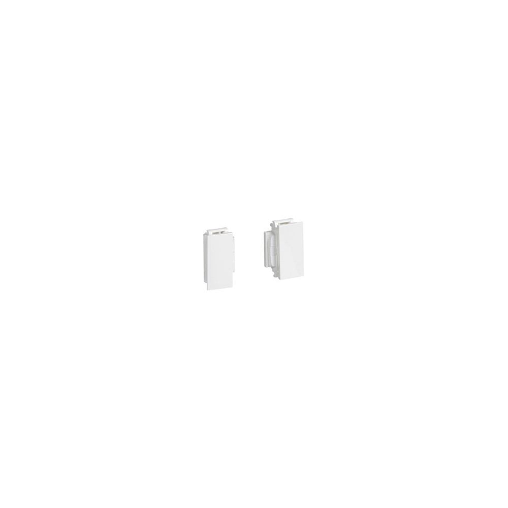 Съединител (2 бр.) за капак 45мм БЯЛ Soluclip DLP Legrand