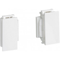 Съединител (2 бр.) за капак 45мм БЯЛ Soluclip DLP Legrand