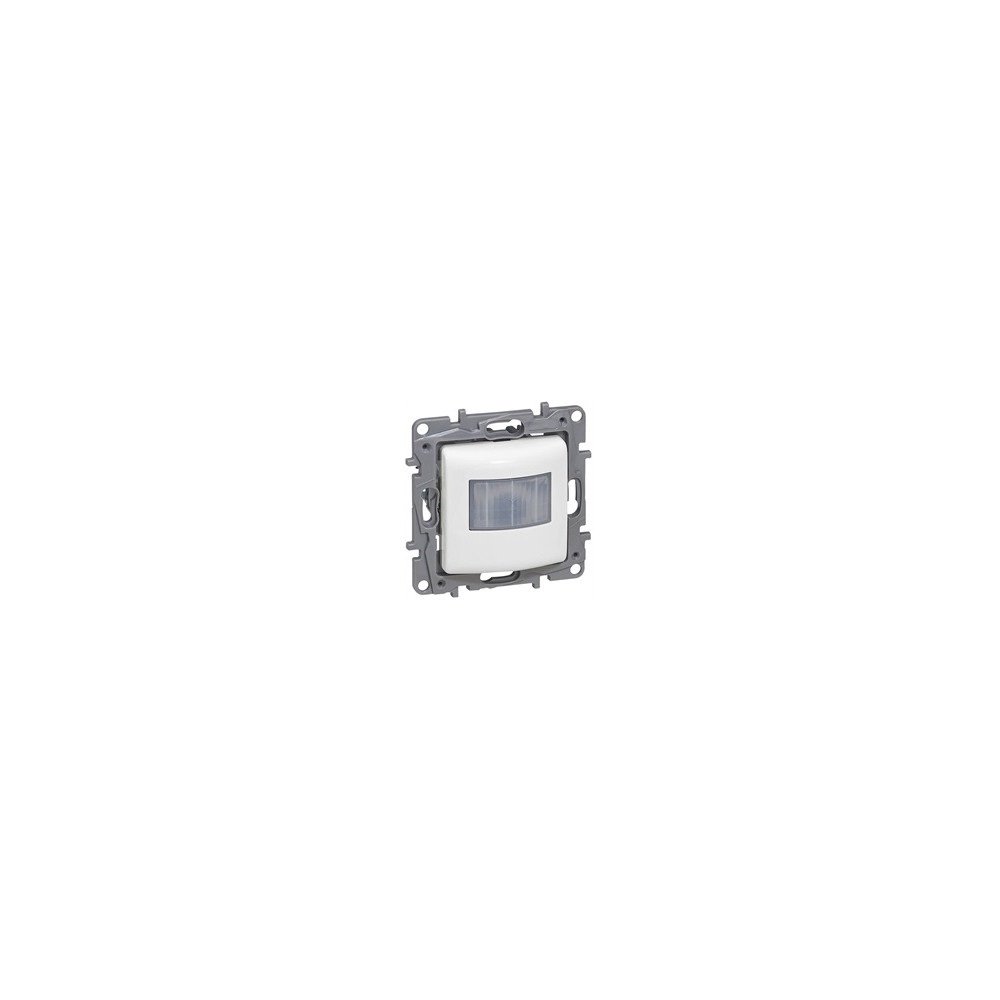Датчик за движение PIR, 120, обхват 8m @ h1.2m, LED ≤ 500W, изисква неутрала, цвят бял Niloe Legrand