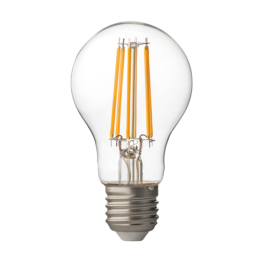 LED FILAMENT КРУШКА, ДИМИРАЩА, 8W, E27, 4200K, 220V AC, НЕУТРАЛНА СВЕТЛИНА