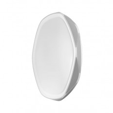 LED ДИМИРАЩА CCT ПЛАФОНИЕРА С ДИСТАНЦИОННО УПРАВЛЕНИЕ, СИВ, MAX. 72W, 3000K-6500К, 220-240V AC, КРЪГ, IP20