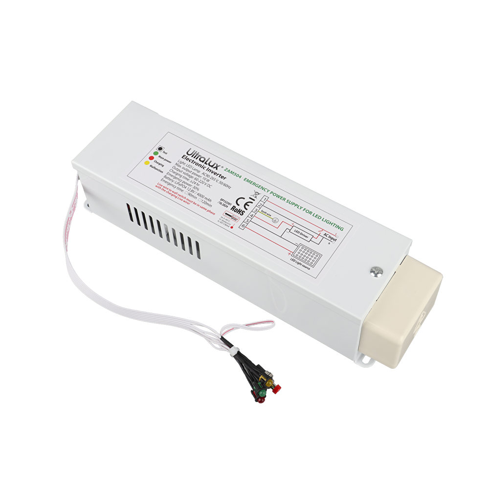 ЗАХРАНВАЩ АВАРИЕН МОДУЛ ЗА LED ОСВЕТЛЕНИЕ С БАТЕРИЕН БЛОК LIFEPO4, 12.8V, 4000 MAH