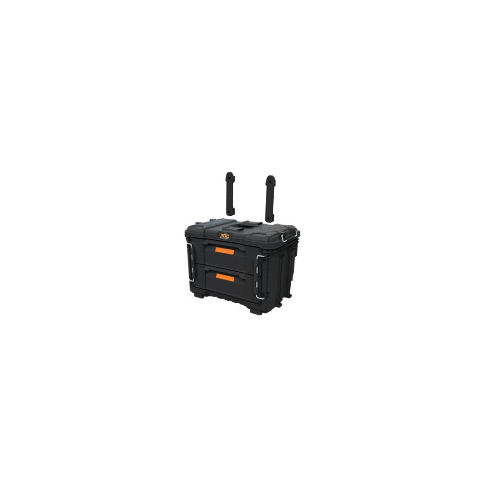 КУТИЯ С 2 ЧЕКМЕДЖЕТА 565х375х413MM, ЧЕРЕН, ROC PRO GEAR