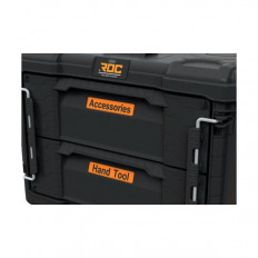 КУТИЯ С 2 ЧЕКМЕДЖЕТА 565х375х413MM, ЧЕРЕН, ROC PRO GEAR