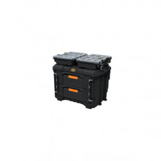 КУТИЯ С 2 ЧЕКМЕДЖЕТА 565х375х413MM, ЧЕРЕН, ROC PRO GEAR