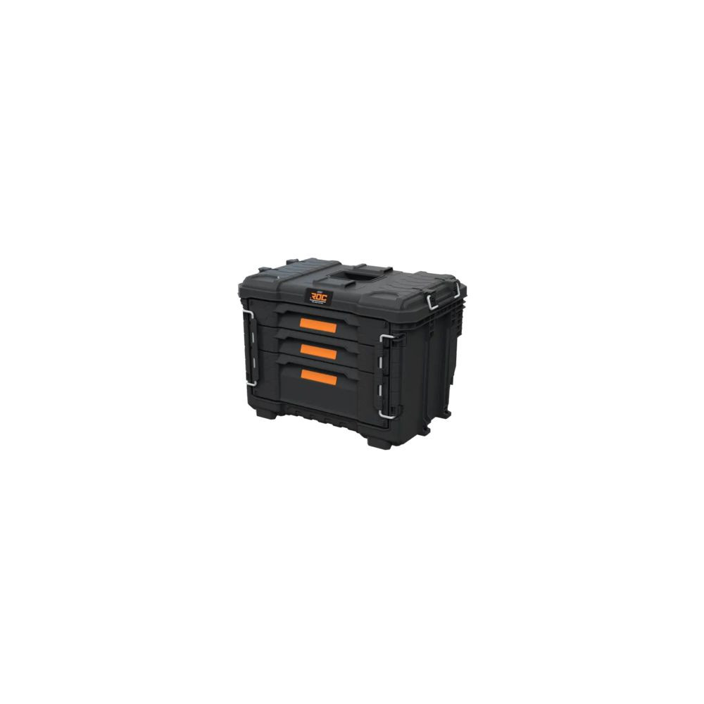 КУТИЯ С 3 ЧЕКМЕДЖЕТА 565х375х413MM, ЧЕРЕН, ROC PRO GEAR