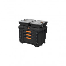 КУТИЯ С 3 ЧЕКМЕДЖЕТА 565х375х413MM, ЧЕРЕН, ROC PRO GEAR