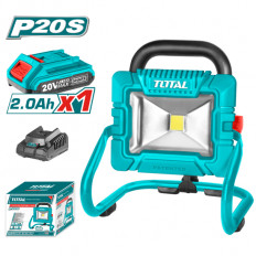 Акумулаторна LED работна лампа TOTAL, 20 V / 2 Ah, 20 W