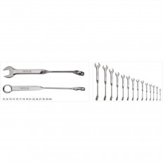 Комплект усукани звездогаечни ключове YATO, SW 10-32mm, 14 части