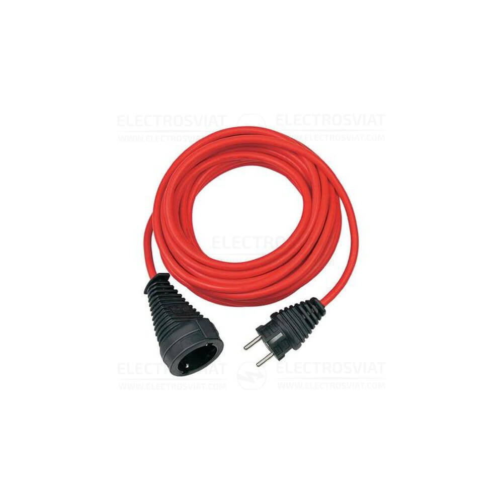 УДЪЛЖИТЕЛ 10M, 3X1.5MM2, IP20, ЧЕРВЕН, BRENNENSTUHL