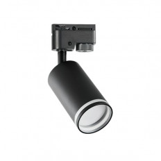 ТЯЛО ЗА РЕЛСОВ МОНТАЖ, ДВУПРОВОДНО, GU10, 220-240V AC, IP20, ЧЕРНО