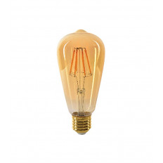 LED ДИМИРУЕМА ФИЛАМЕНТНА КРУШКА LEDISONE-RETRO ST64 E27 8W 880Lm  2500K (ТОПЛА СВЕТЛИНА) 1513910 VITO