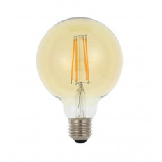 LED ФИЛАМЕНТНА КРУШКА LEDISONE-RETRO GLOBE G125 8W 880Lm E27 2500K (ТОПЛА СВЕТЛИНА) 1513550 VITO